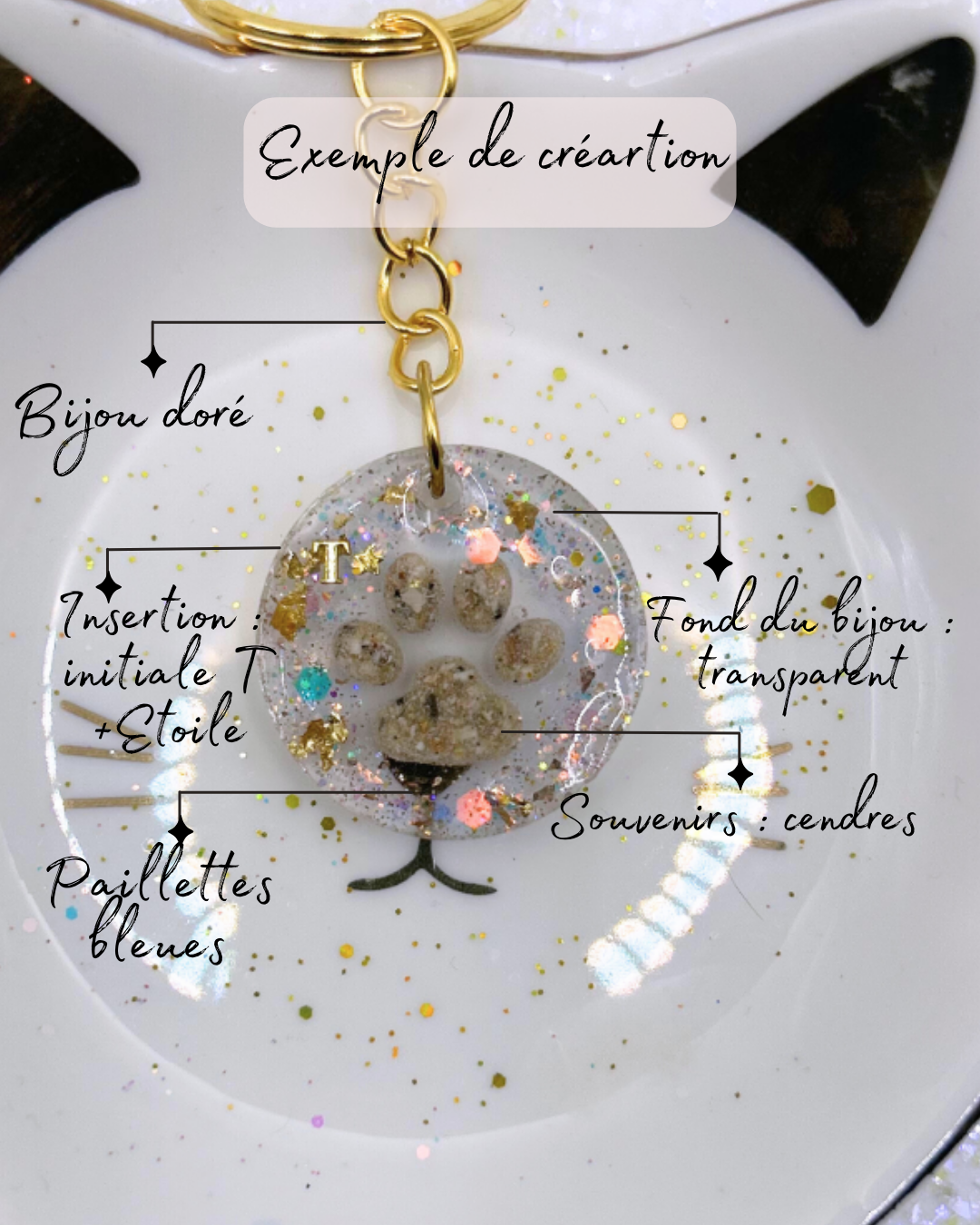 Porte-clefs "Carresse"