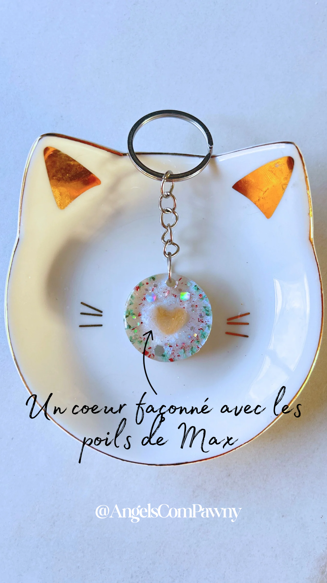 Porte-clefs "Empreinte"