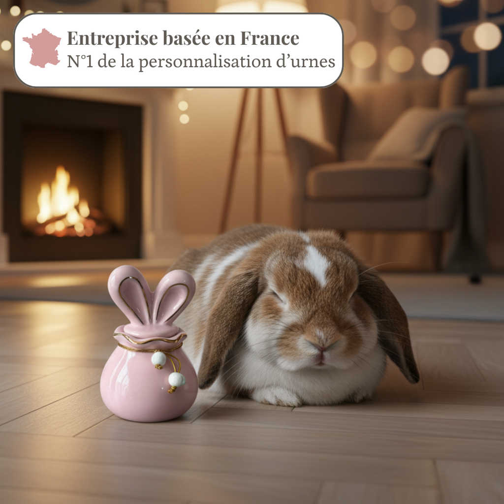 "Cozy Nest" Rabbit Urn