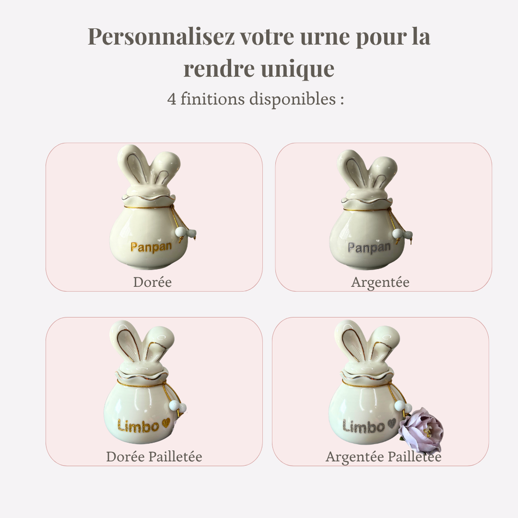 "Cozy Nest" Rabbit Urn