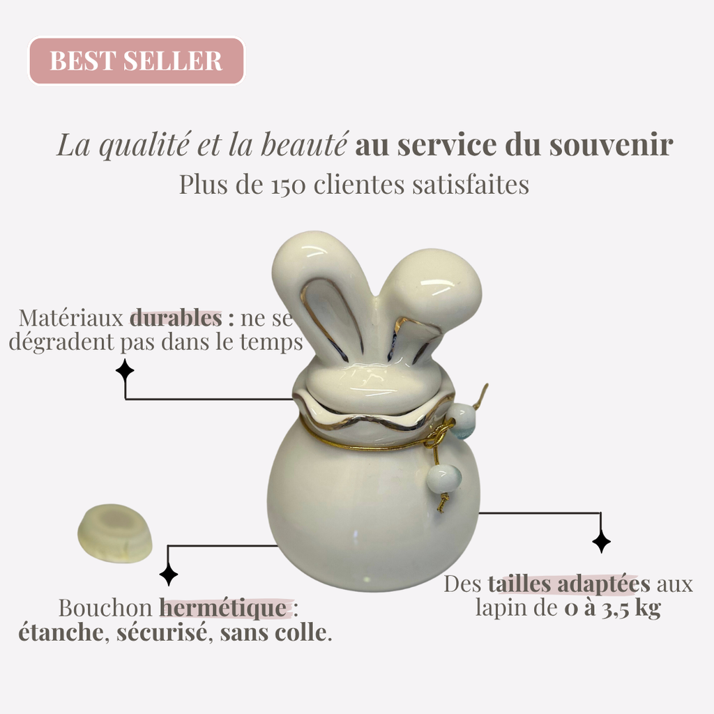 "Cozy Nest" Rabbit Urn