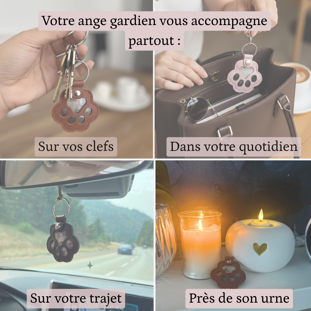 Porte-clef souvenir pattoune