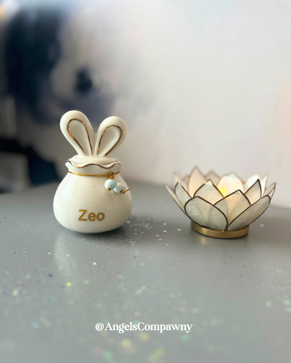 Urne lapin "Nid douillet"